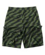 Diagonal Stripe Pockets Design Cargo Shorts